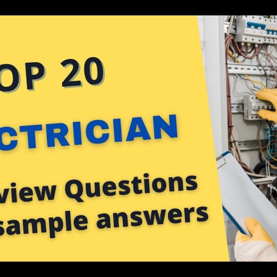 A Guide to Interviewing Electricians